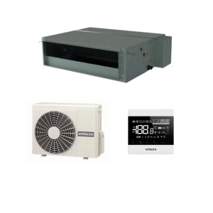 Aer conditionat tip DUCT Hitachi 24000 BTUh,model Primairy freon R32, pompa de condens inclusa