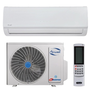 Aparat de aer conditionat Airwell HDLE AURA 12000 BTU A++/A+,Certificat Eurovent,WI-FI integrat, Auto-diagnostic , Curatare automata , Mod de noapte