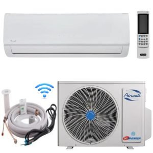 Aparat de aer conditionat Airwell HDLE AURA 12000 BTU A++/A+,Certificat Eurovent,WI-FI integrat, KIT MONTAJ INCLUS
